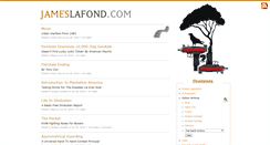 Desktop Screenshot of jameslafond.com